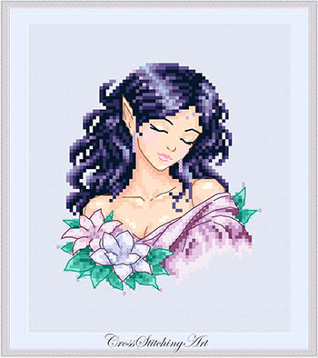 Aelwen by Cross Stitching Art 26-1738