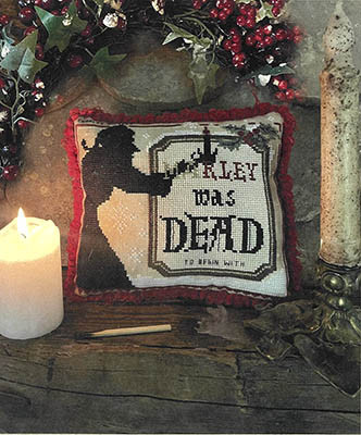 Marley - Christmas Carol Series 105w x 91h by Primitive Hare 26-1964