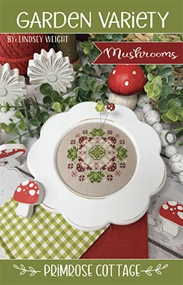 Garden Variety Mushrooms by Primrose Cottage Stitches 26-1800