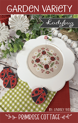 Garden Variety Ladybug by Primrose Cottage Stitches 26-1802