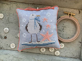 Stars And Surf Pinkeep by Stitches 60w x 60h By Ethel 26-1789