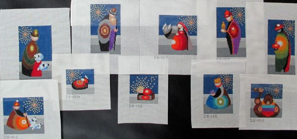 DB18J Nativity Shepherd #2 4 x4 18 Mesh DOMINIC BORBEAU