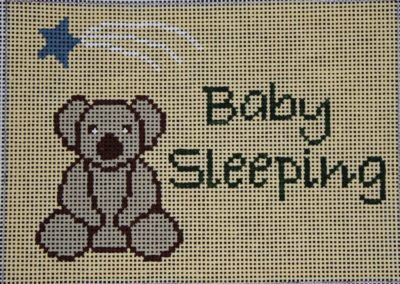 dhg244 Baby Bear Ecru J. Child Designs 13 Mesh  5″x 7″