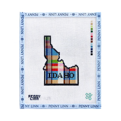 MADRAS PLAID IDAHO 4.38" x 3.05"18 Mesh SG DESIGNS