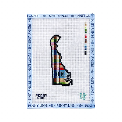 MADRAS PLAID DELAWARE 4.77" x 2.05" 18 Mesh SG DESIGNS