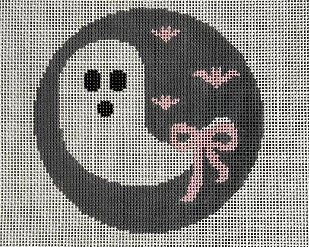 K385 GBP Ghost with Pink Bow Mesh Kay Irby