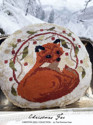 Christmas Fox by Primitive Hare 26-1767