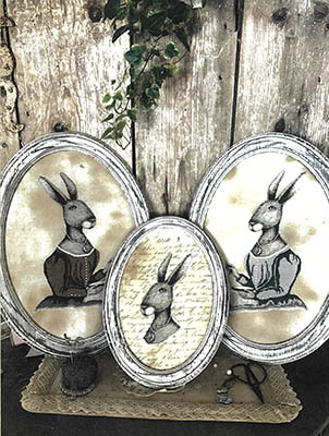Colonial Hare 155w x 249h by Primitive Hare 26-2038