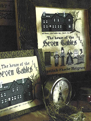 House Of The Seven Gables 120w x 145h by Primitive Hare 26-2021