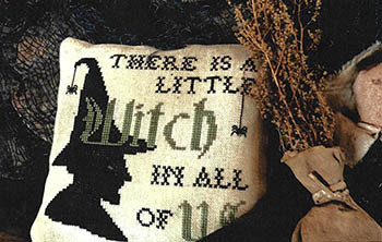 There Is A Little Witch In AllOf Us 86w x 79h by Primitive Hare 26-2061