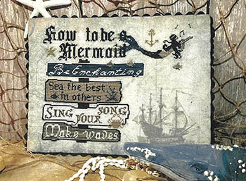 How To Be A Mermaid 156w x 131h by Primitive Hare 26-2220