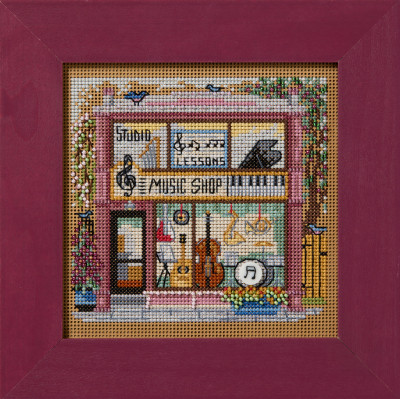 MH142611 Music Shop (2026) - Main Street  Button and Bead Kit Mill Hill