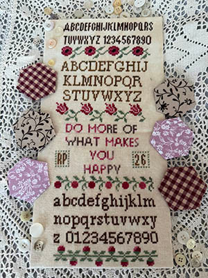 Do More Of What Makes You Happy Sampler by Romy's Creations 26-2368