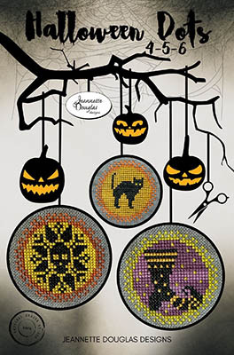 Halloween Dots 4,5,6 by Jeannette Douglas Designs 26-2321