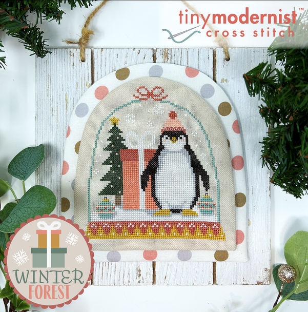 6 Part Snowglobe Series - Part1 69w x 76h by Tiny Modernist Inc 26-2345