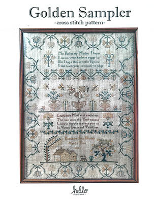 Golden Sampler Reproduction by Hello From Liz Mathews 26-2382