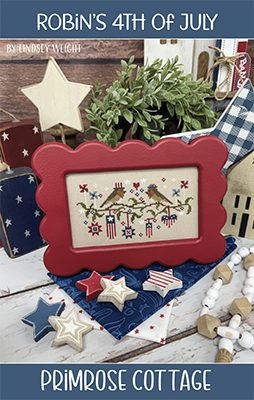 Robin's 4th Of July 94w x 50h by Primrose Cottage Stitches 26-2137