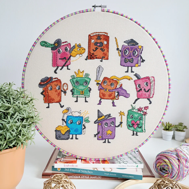 Favorite Book Artmishka Counted Cross Stitch Pattern