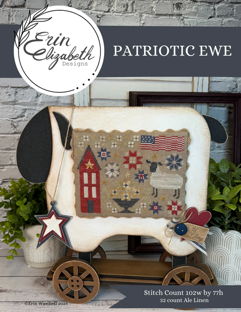 Patriotic Ewe Erin Elizabeth Designs DD