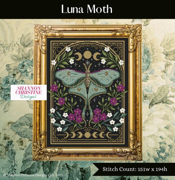 Luna Moth Shannon Christine Designs DD