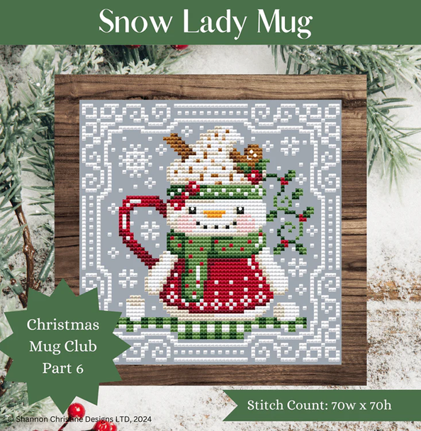 Snow Lady Mug Shannon Christine Designs DD