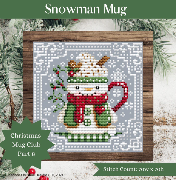 Snowman Mug Shannon Christine Designs DD