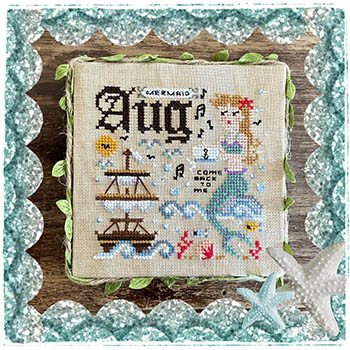 August Mermaid - Magical Year2026 by Fairy Wool In The Wood 26-2435