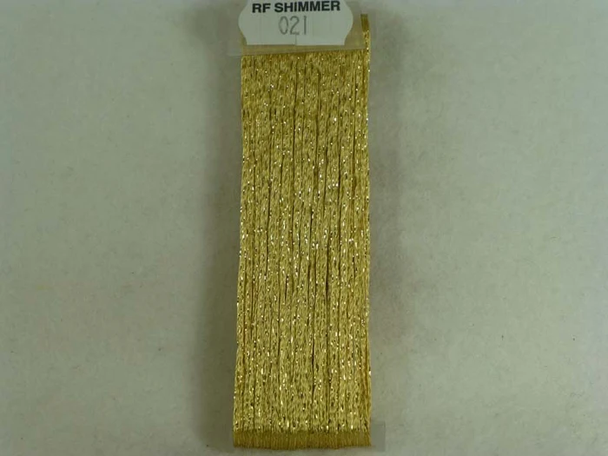 YLI 021 Gold/Gold Ribbon Floss Shimmer Blend