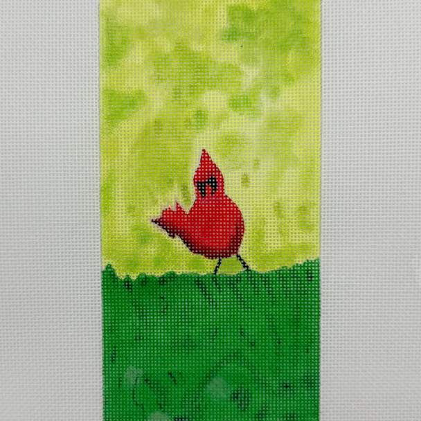 Teenager Bird - BW456LL Design Size 3 1/2" x 7" on 18 Mesh Laura Loe