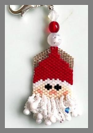 Fern Ridge Collections Ho ho ho Fob