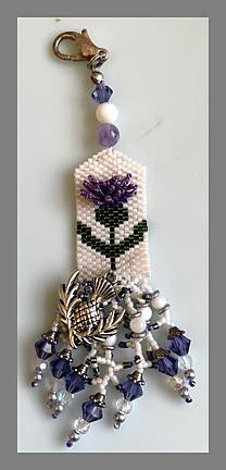 Fern Ridge Collections Thistle Fob
