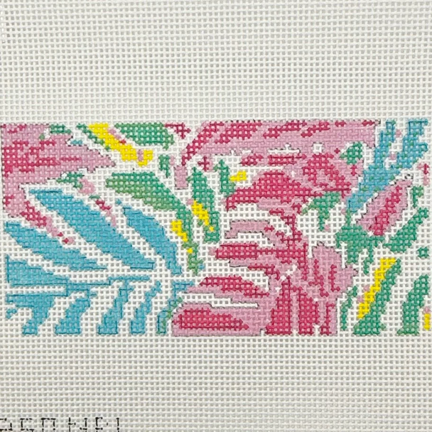 Sunnies Fronds - BW2250NBL 6" x 3" on 13 Mesh  Needlepoint by Laura