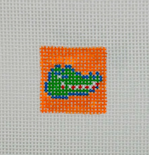 Gator 1 Inch Square - BW600 18 Mesh Blue Waters Needlepoint