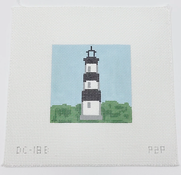 Coaster Bodie Island Lighthouse - BW149 18 mesh Blue Waters Needlepoint