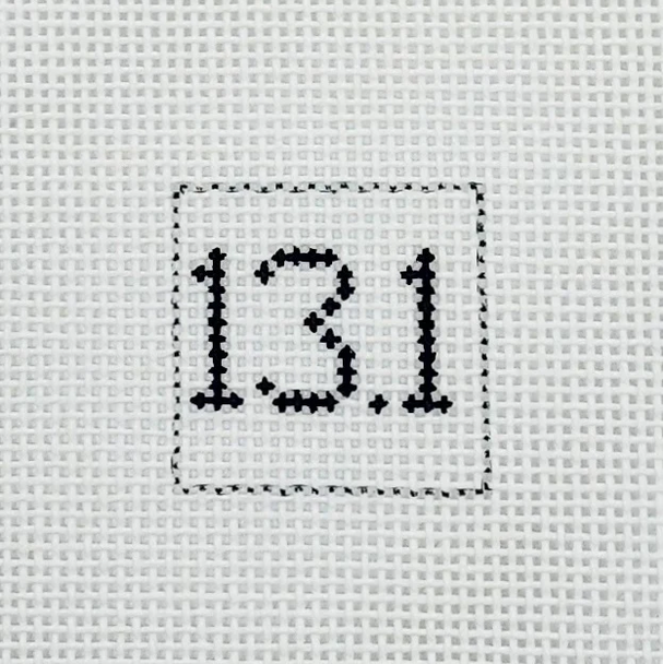 Run 13.1 1 Inch Square - BW628 18 Mesh Blue Waters Needlepoint