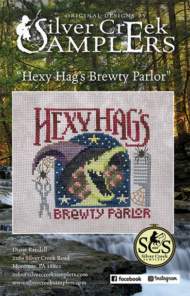Hexy Hag’s Brewty Parlor by Silver Creek Samplers Pre Order