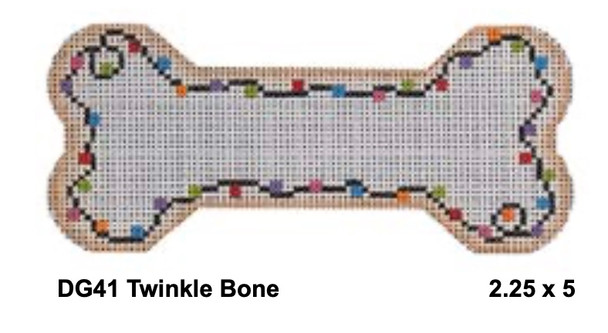 DG41 Twinkle Bone 2.25 x 5 Pepperberry Designs