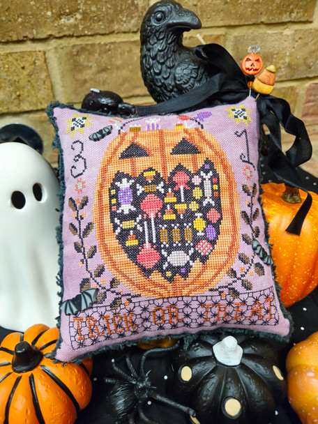 Trick Or Treat by Quaint Rose Needle Arts PreOrder