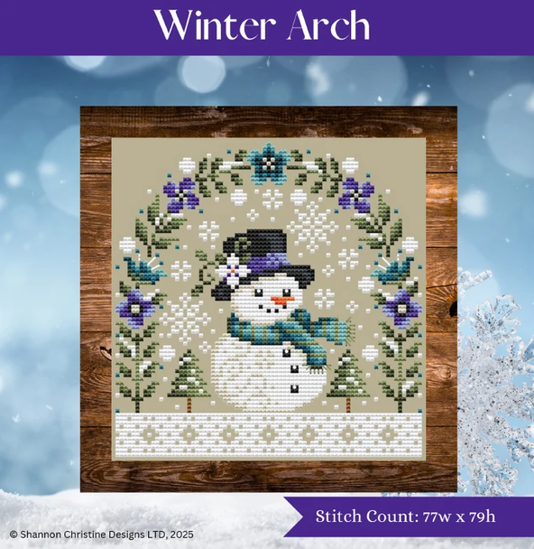 Winter Arch Needlework Marketplace 2026 Shannon Christine Designs DD