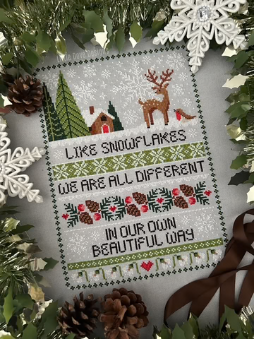 LDD101 - Snowflakes Little Dove Designs