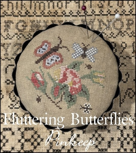 Fluttering Butterflies Pin Keep 52 x 46 by Scarlett House, The Pre Order