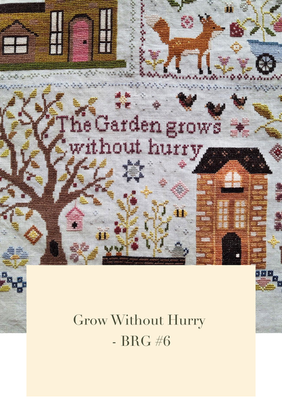 Grow Without Hurry by Blueberry Ridge Designs PreOrder