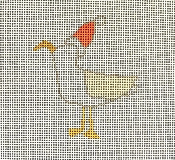SF91 Seagull 4 x 4 18 Mesh Sara Fitz The Collection Designs