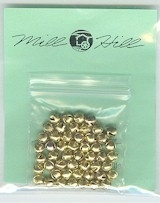 MHBELLS Bells Brass Jingle Bell (50 per package) Size: 6mm