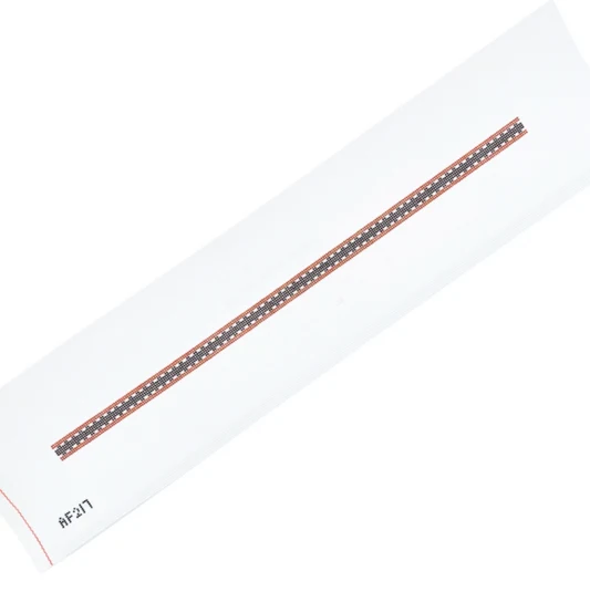Brown/Orange Ribbon Wrap Bracelet AF217: 0.5" x 15" on 18 Mesh  Anne Fisher Needlepoint, llc