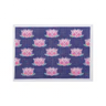 Lotus Clutch AFBS02: Navy  7 x 10 18 Mesh Anne Fisher Needlepoint, llc