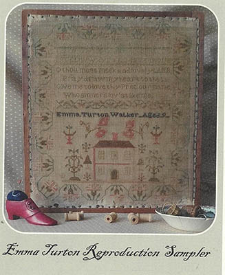 Emma Turton Reproduction Sampler by Nikyscreations 26-2676
