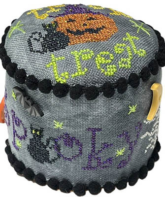 Spooky Boos Drum by Praiseworthy Stitches 26-2685