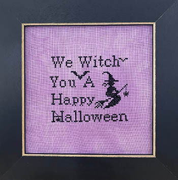 Witching Halloween 63w x 53h by Needle Bling Designs 26-2869