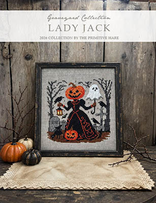 Lady Jack 85w x 88h by Primitive Hare 26-2794